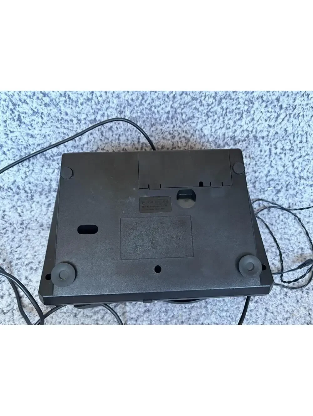 ColecoVision Expansion Module #2 Steering Wheel & Gas Pedal Controller Untested